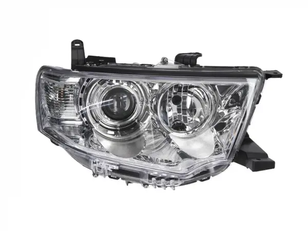 Far dreapta (H11 HB3, electric, manual, fundal cromat) MITSUBISHI L 200 2005-2010