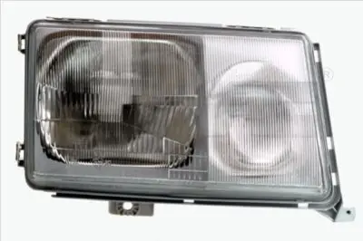 Far dreapta (H3 H4, pneumatic, fundal argintiu) MERCEDES Clasa COUPE (C124), KOMBI T-MODEL (S124), SEDAN (W124)