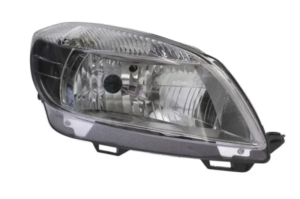 Far Dreapta (H4, electric, cu motor, culoare insert: cromat) potrivit SKODA FABIA II, ROOMSTER, ROOMSTER PRAKTIK