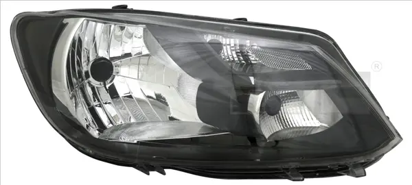 Far dreapta (H4, electric, cu motoras) VW CADDY 2010-2015