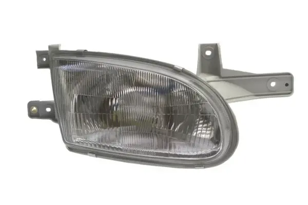 Far dreapta (H4, electric, fundal argintiu) HYUNDAI ACCENT 1994-2000