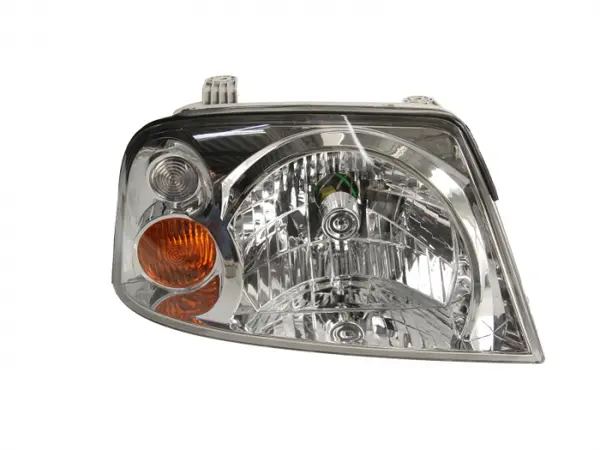 Far dreapta (H4, electric, fundal cromat, fundal galben) HYUNDAI ATOS 1998-2002