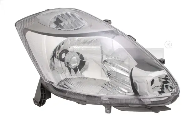 Far dreapta (H4, electric, fundal cromat, fundal transparent) DAIHATSU SIRION SUBARU JUSTY IV dupa 2005