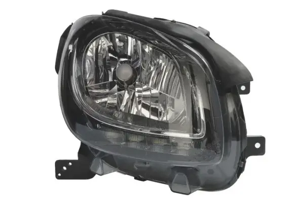 Far Dreapta (H4 LED, electric, fara motoras) potrivit SMART FORFOUR, FORTWO 07.14-