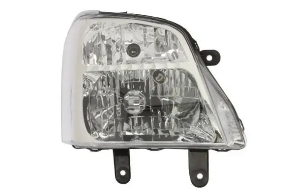 Far Dreapta (H4, manual, fara motoras, culoare insert: argintiu, culoare semnalizator: transparent) potrivit ISUZU D-MAX I