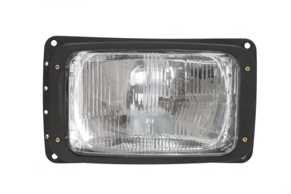 Far dreapta (H4 T4W, manual, fara motor, culoare insert: argintiu) potrivit IVECO EUROTRAKKER; MAN E2000, F2000, L2000, M 2000 L, M 2000 M, M90 08.88-