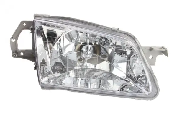 Far Dreapta (H4 W5W, electric, cu motor, culoare insert: cromat) potrivit MAZDA 323 F VI, 323 S VI