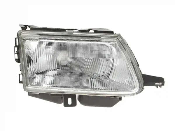 Far Dreapta (H4 W5W, electric, mecanic, fara motoras, culoare insert: argintiu) potrivit CITROEN SAXO