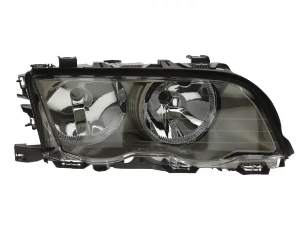 Far Dreapta (H7, electric, cu motor, culoare interior: cromat) potrivit BMW 3 (E46)