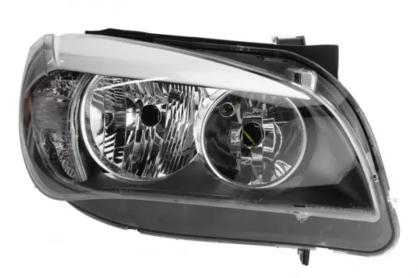 Far Dreapta (H7, electric, fara motoras, culoare insert: negru) potrivit BMW X1 (E84)