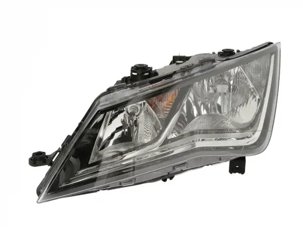 Far Dreapta (H7, electric, fara motoras, halogen, culoare semnalizator: transparent) potrivit SEAT LEON, LEON SC, LEON ST