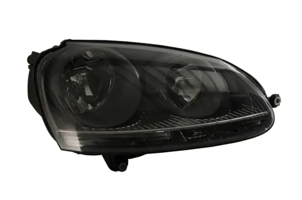 Far Dreapta (H7 H7, electric, cu motor, culoare insert: gri, culoare semnalizator: transparent) potrivit VW GOLF V, JETTA III