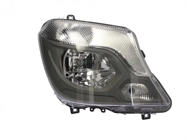 Far Dreapta (H7 H7, electric, cu motor, culoare interior: negru, culoare semnalizator: transparent) potrivit MERCEDES SPRINTER 3,5-T (B906), SPRINTER 3-T (B906), SPRINTER 3-T (B910)