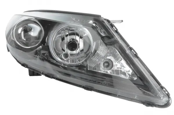 Far Dreapta (H7 H7, electric, manual, fara motoras, culoare insert: negru, culoare semnalizator: alb) potrivit KIA SPORTAGE II, SPORTAGE III -12.15