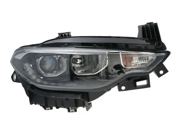 Far Dreapta H7 H7 PY21W, electric, cu motor, halogen, interior argintiu, semnalizator portocaliu potrivit FIAT TIPO