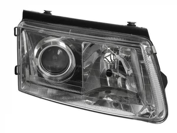Far dreapta (H7, manual, fundal cromat) VW PASSAT 1996-2000