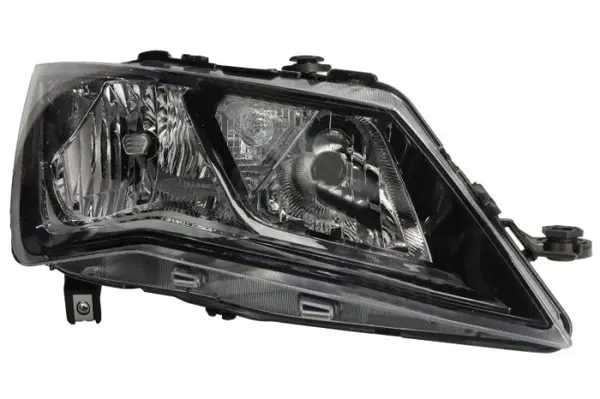 Far Dreapta (H7 P21W PY21W, electric, cu motor, culoare insert: negru) potrivit SEAT LEON, LEON SC, LEON ST, LEON ST KOMBI