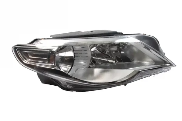 Far dreapta (H7, reglaj electric, cu motoras, fundal cromat) VW PASSAT 2008-2012