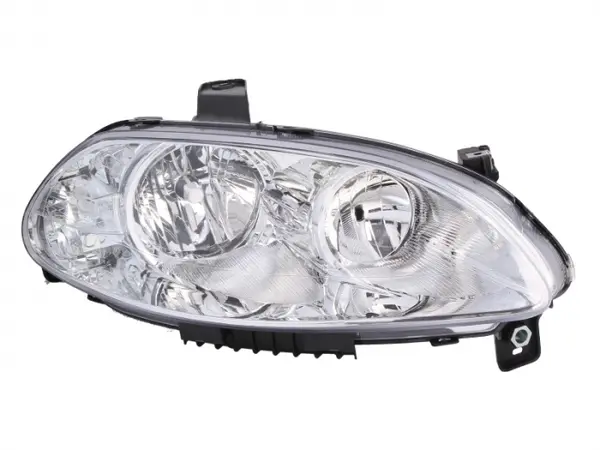 Far Dreapta (halogen, H1 H7 PY21W W5W, electric, cu motor, culoare semnalizator: transparent) potrivit FIAT CROMA 01.05-