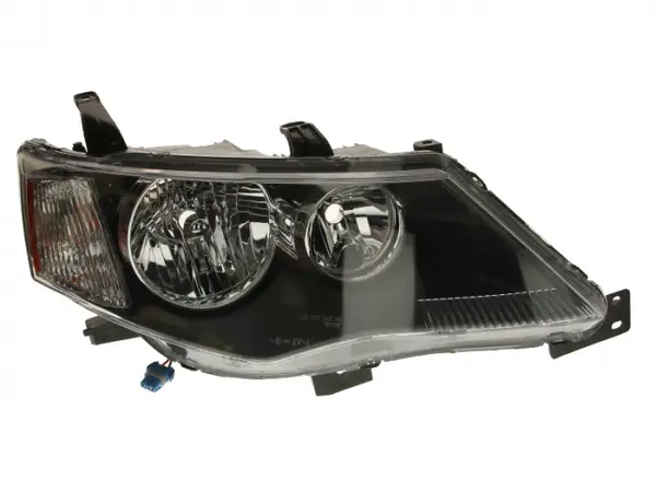 Far dreapta (HB3 HB4, electric, cu motoras, fundal negru) MITSUBISHI OUTLANDER 2006-2009