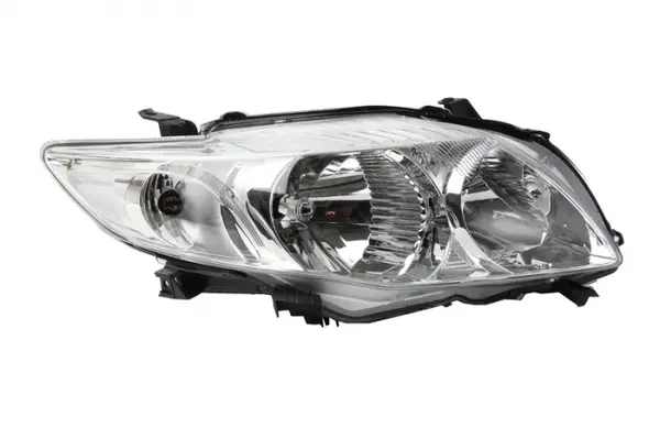 Far dreapta HB3 HB4, electric, interior argintiu, semnalizator transparent TOYOTA COROLLA Sedan E15 intre 2006-2010