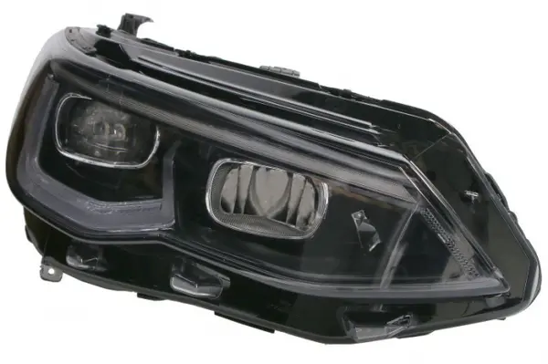 Far dreapta (LED, electric, cu motor, culoare insert: negru) potrivit VW GOLF VIII 07.19-
