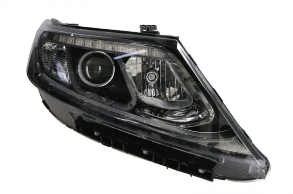 Far Dreapta (xenon, D3S H7 LED PY21W, electric, fara motoras, culoare insert: negru) potrivit KIA SORENTO I, SORENTO II 01.13-
