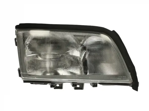 Far fata Dreapta (2 H1 H3, electric, pneumatic, fara motoras, culoare insert: argintiu) potrivit MERCEDES C T-MODEL (S202), C (W202) -05.97