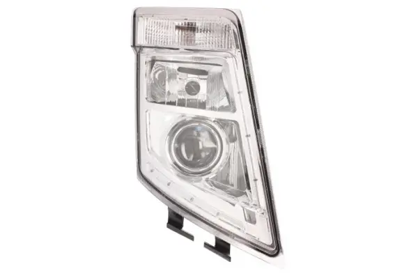Far fata Dreapta (2 LED D2S H7 PY21W, manual, fara motoras) potrivit VOLVO FH, FH16, FM, FM II 09.05-