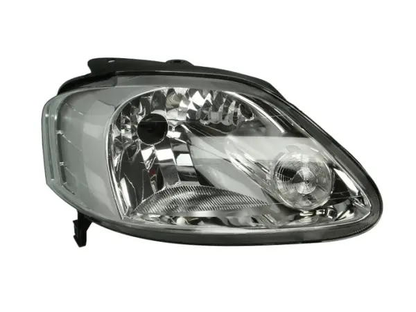 Far fata Dreapta (H4, electric, fara motoras, culoare insert: cromat) potrivit VW FOX