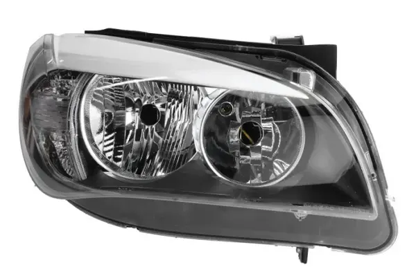 Far fata Dreapta (H7, electric, fara motoras, culoare insert: negru) potrivit BMW X1 (E84)