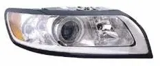 Far fata Dreapta (H7 H9, electric, cu motor, culoare insert: argintiu) potrivit VOLVO S40 II, V50