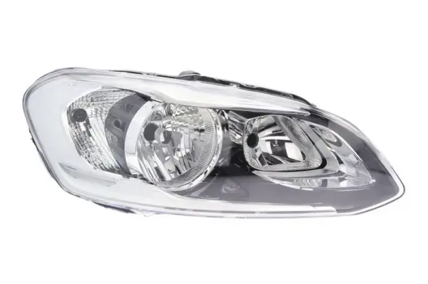 Far fata Dreapta (H7 H9 PWY24W, electric, cu motor, culoare insert: negru, culoare semnalizator: transparent) potrivit VOLVO XC60 I 05.08-03.11