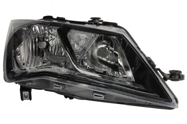 Far fata Dreapta (H7 P21W PY21W, electric, cu motor, culoare insert: negru) potrivit SEAT LEON, LEON SC, LEON ST, LEON ST KOMBI