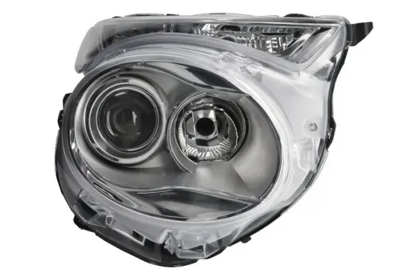 Far fata Dreapta (H7 PY21W W5W, electric, culoare insert: cromat) potrivit CITROEN C1 II