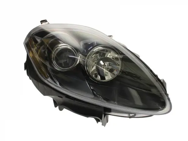 Far fata Dreapta (halogen, 2 H1 H1 H7, electric, cu motor, bec, culoare insert: intuneric, culoare semnalizator: fumuriu) potrivit FIAT BRAVO II