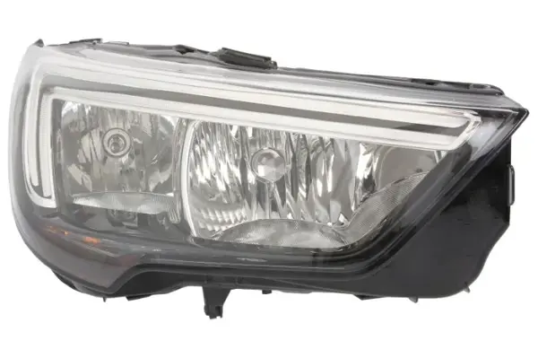Far fata Dreapta (halogen, H7, electric, cu motor) potrivit OPEL CROSSLAND X CROSSLAND