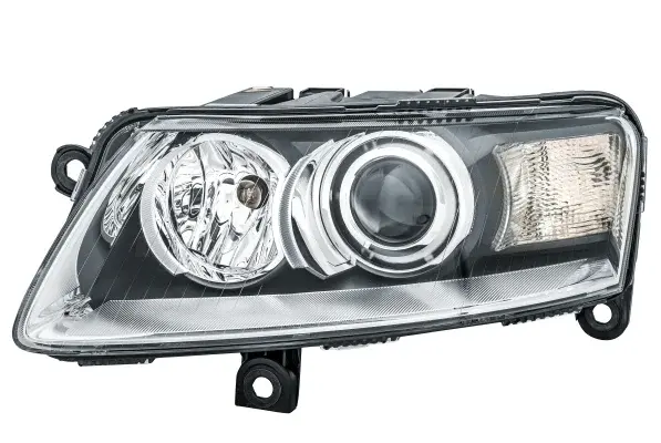 Far fata Stanga (bi-xenon, D2S P21W PY21W W5W, electric, cu motor, bec) potrivit AUDI A6 ALLROAD C6, A6 C6 05.04-08.11