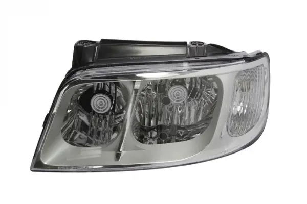 Far fata Stanga (H1 H7, electric, fara motoras, culoare insert: cromat, culoare semnalizator: transparent) potrivit HYUNDAI MATRIX