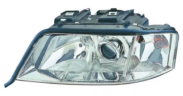 Far fata Stanga (H1 H7, electric, fara motoras, culoare insert: cromat) potrivit AUDI A6 C5, ALLROAD C5 01.97-06.01