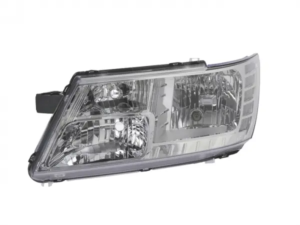 Far fata Stanga (H11 HB3, electric, fara motoras, culoare insert: cromat, culoare semnalizator: transparent) potrivit FIAT FREEMONT