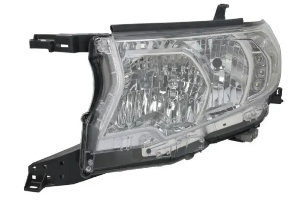 Far fata Stanga (H11 HB3 LED WY21W, electric, fara motoras) potrivit TOYOTA LAND CRUISER PRADO 08.09-09.17