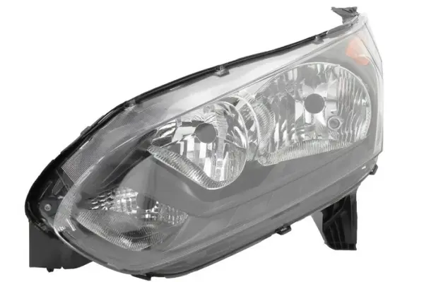 Far fata Stanga (H15 H7 PWY24W W5W, electric, cu motor, culoare insert: negru) potrivit FORD TOURNEO CONNECT V408 NADWOZIE WIELKO, TRANSIT CONNECT, TRANSIT CONNECT V408 MINIVAN 01.15-