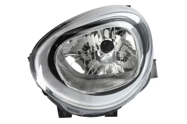 Far fata Stanga (H4, electric, cu motor, culoare insert: negru) potrivit FIAT 500X 09.14-
