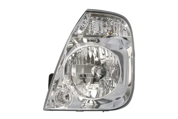 Far fata Stanga (H4, electric, fara motoras, culoare insert: argintiu) potrivit KIA K2700, K2700 II, K3000, K3600