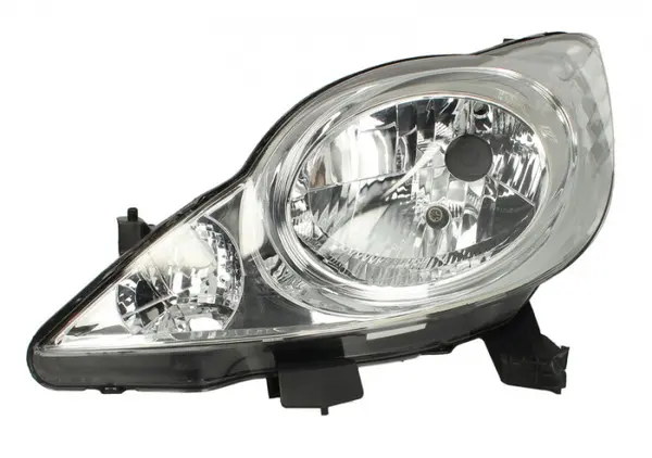 Far fata stanga (H4, electric, fara motoras) potrivit PEUGEOT 107 01.05-