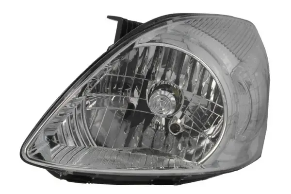 Far fata Stanga (H4, electric, manual, fara motoras, culoare insert: argintiu, culoare semnalizator: transparent) potrivit HYUNDAI MATRIX
