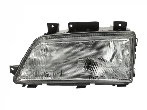Far fata Stanga (H4, manual, fara motoras, culoare insert: argintiu) potrivit PEUGEOT 405 I, 405 II, 405 II KOMBI