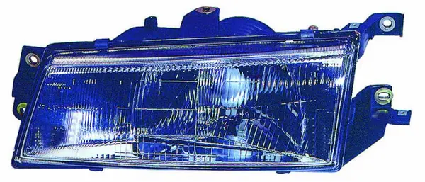 Far fata Stanga (H4, manual, fara motoras, culoare insert: cromat) potrivit HYUNDAI PONY, PONY EXCEL
