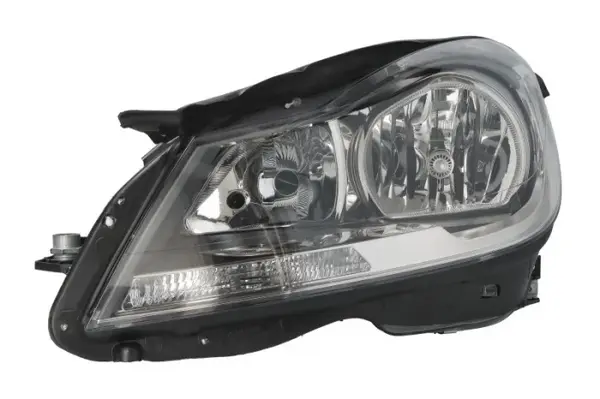 Far fata Stanga (H7, electric, cu motor, culoare insert: intuneric, culoare semnalizator: transparent) potrivit MERCEDES C (C204), C T-MODEL (S204), C (W204)
